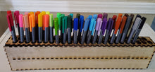 Load image into Gallery viewer, Unassembled Lasercut Pen Vertical Pen Holder
