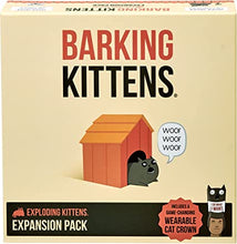 Load image into Gallery viewer, Imploding Kittens, Barking Kittens, Streaking Kittens(expansions to Exploding Kittens) - Accessibility Kit
