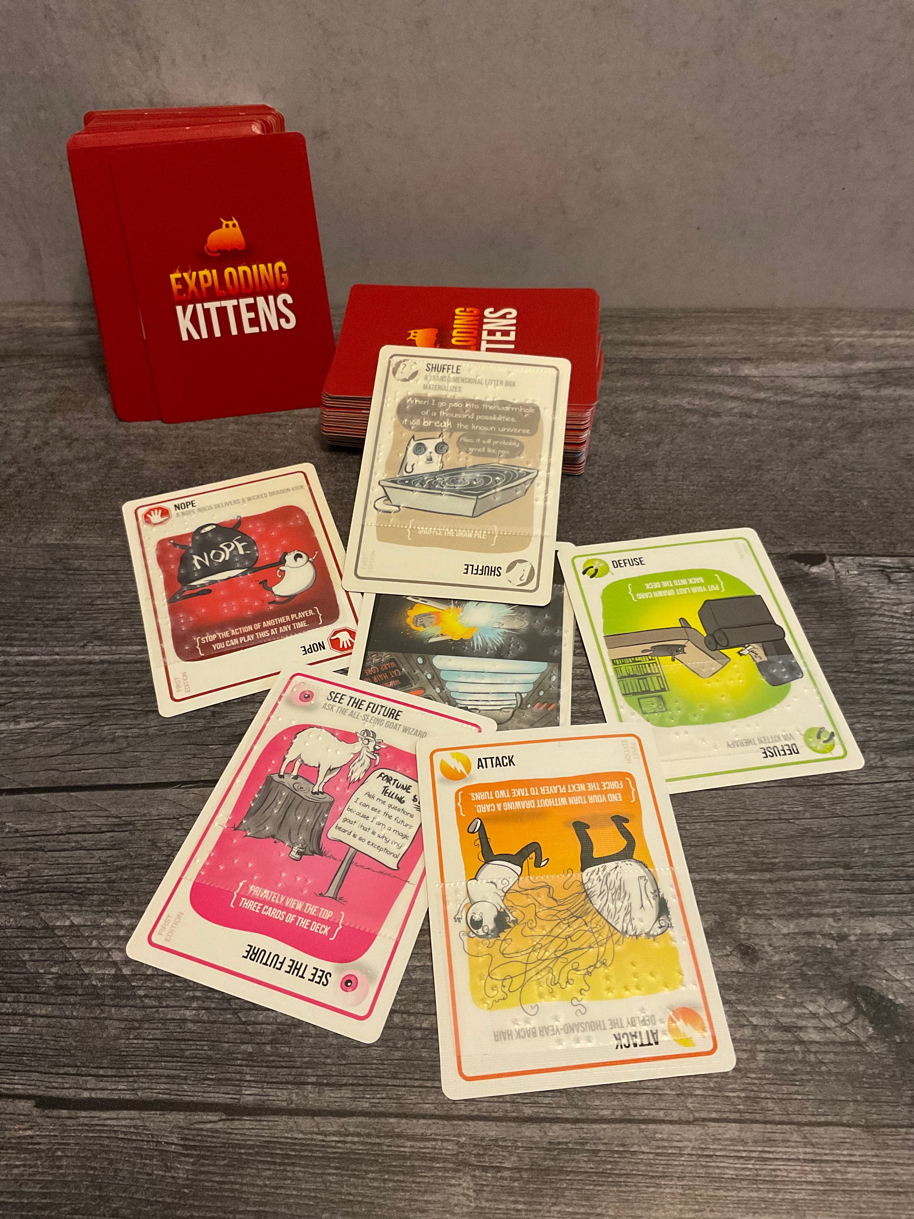 Exploding Kittens Accessibility Kit – 64 Ounce Games