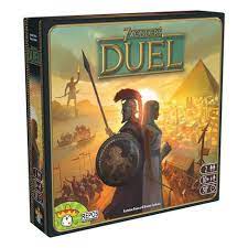 Picture is of the board game 7 Wonders Duel